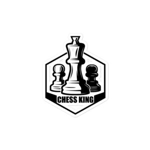 Chess King Sticker