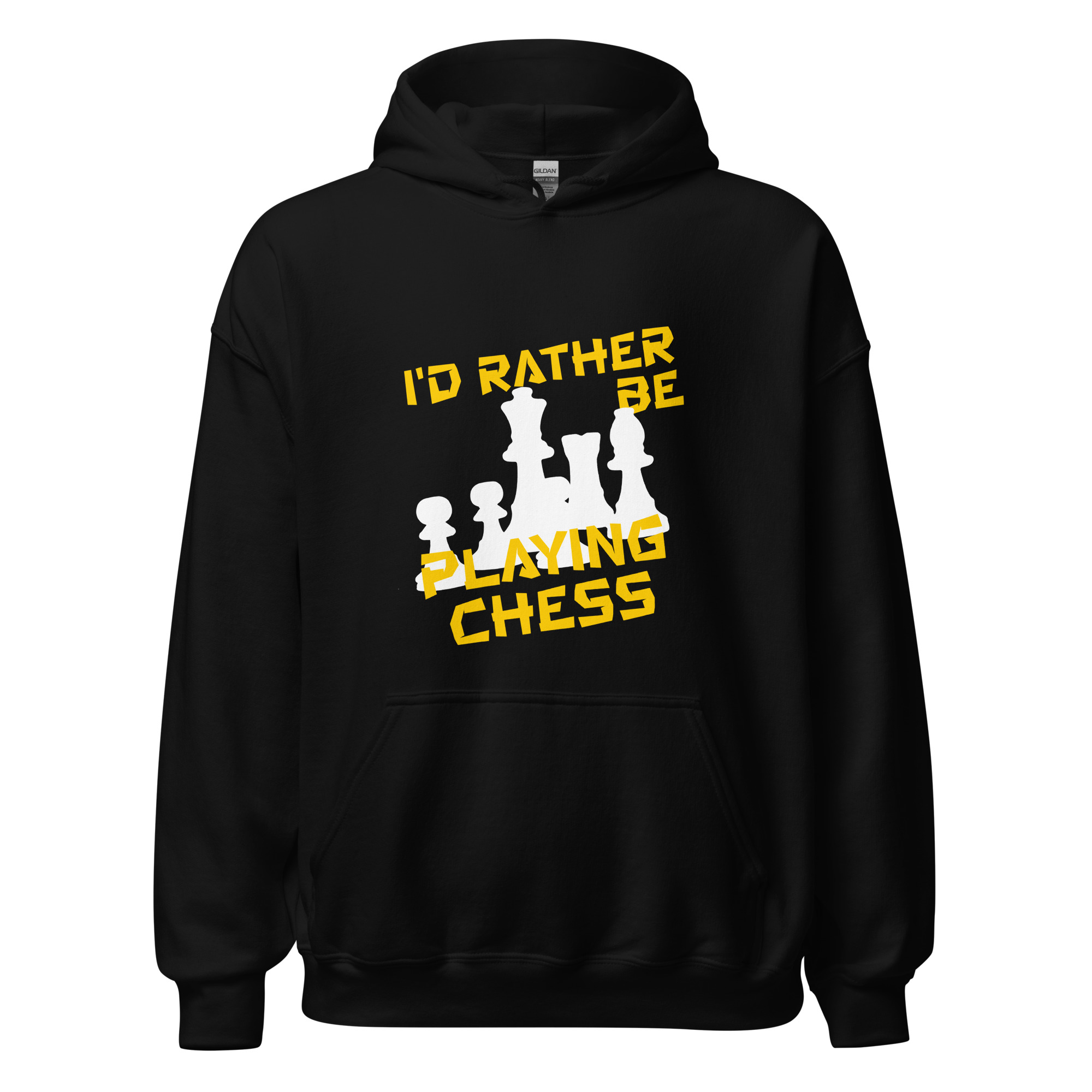 I'd Rather Be Playing Chess Hoodie - Image 2