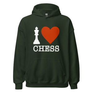 I Love Chess Hoodie