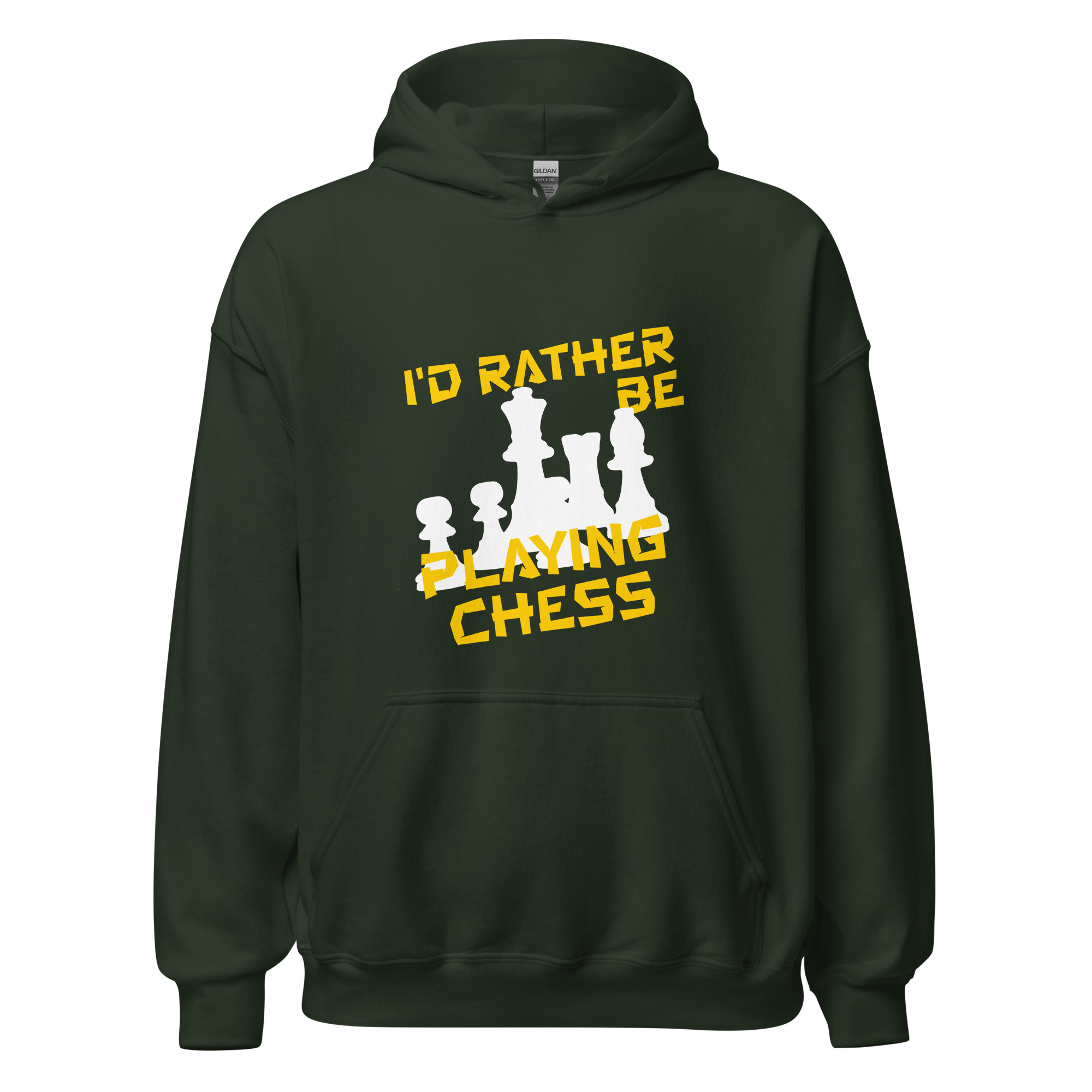 I'd Rather Be Playing Chess Hoodie - Image 5