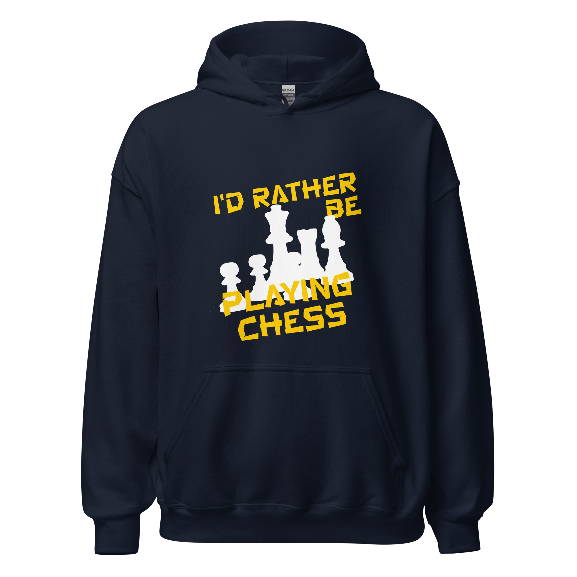 I'd Rather Be Playing Chess Hoodie - Image 3