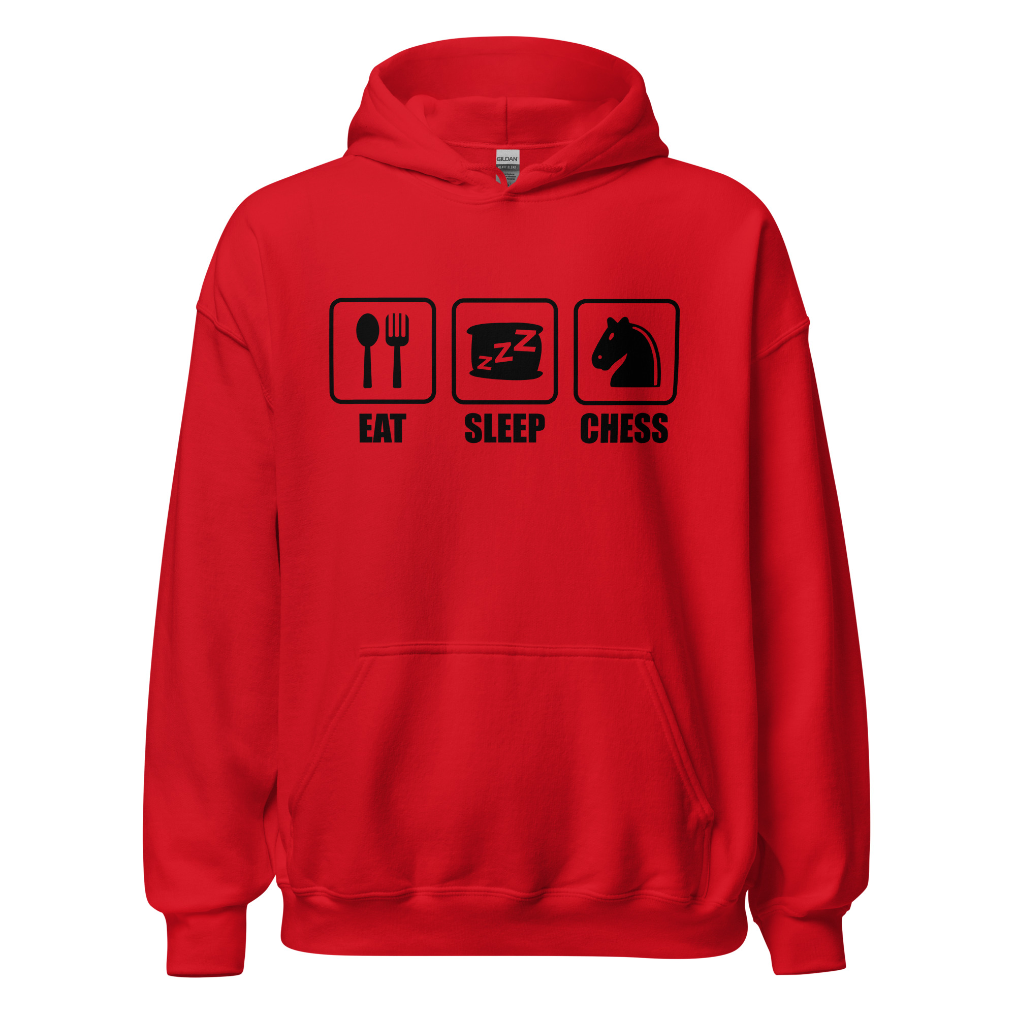 Eat Sleep Chess Hoodie - Image 2