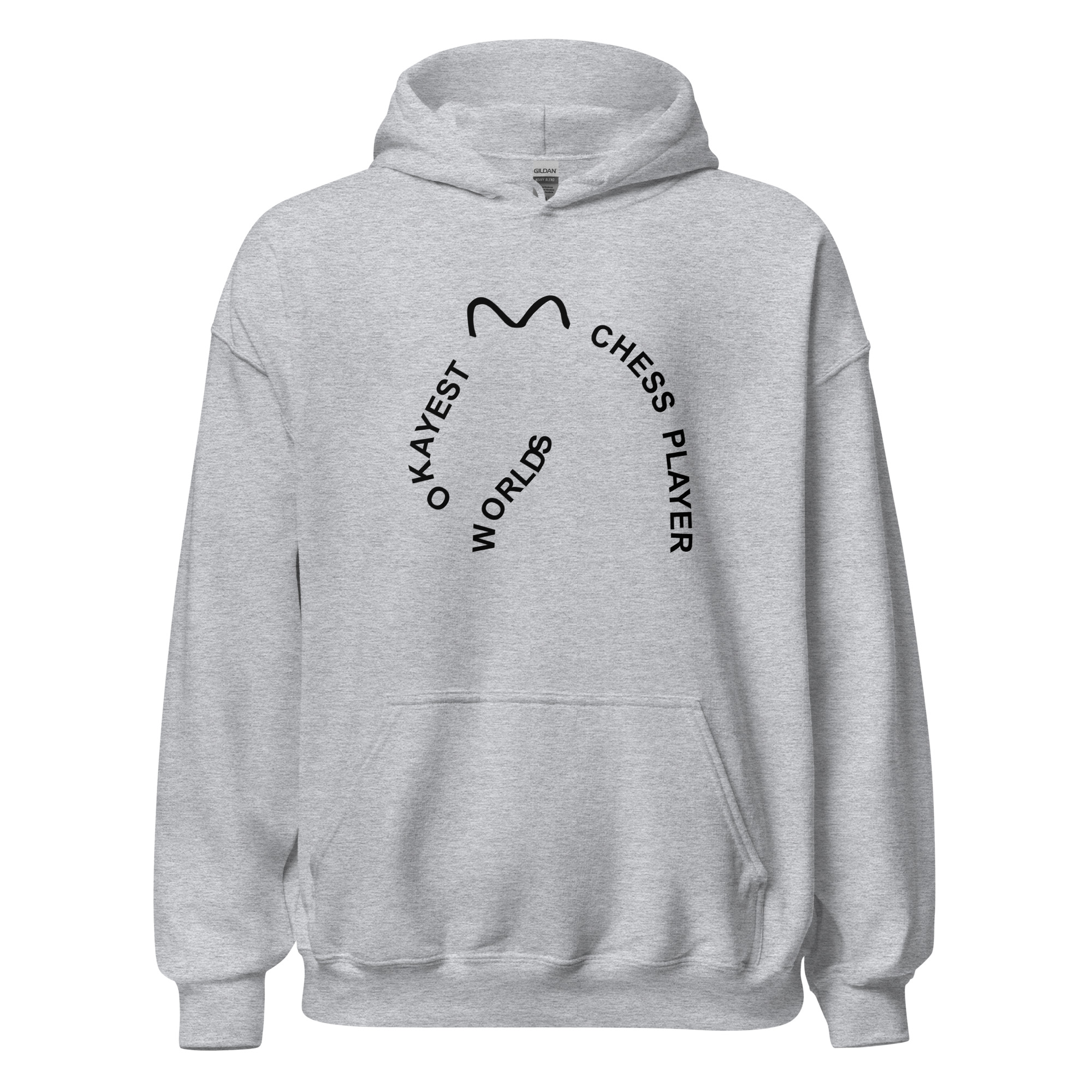 World's Okayest Chess Player Hoodie