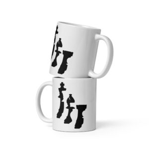 Pieces Silhouettes mug