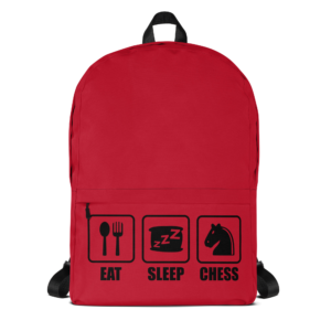 Eat Sleep Chess - Sac à dos